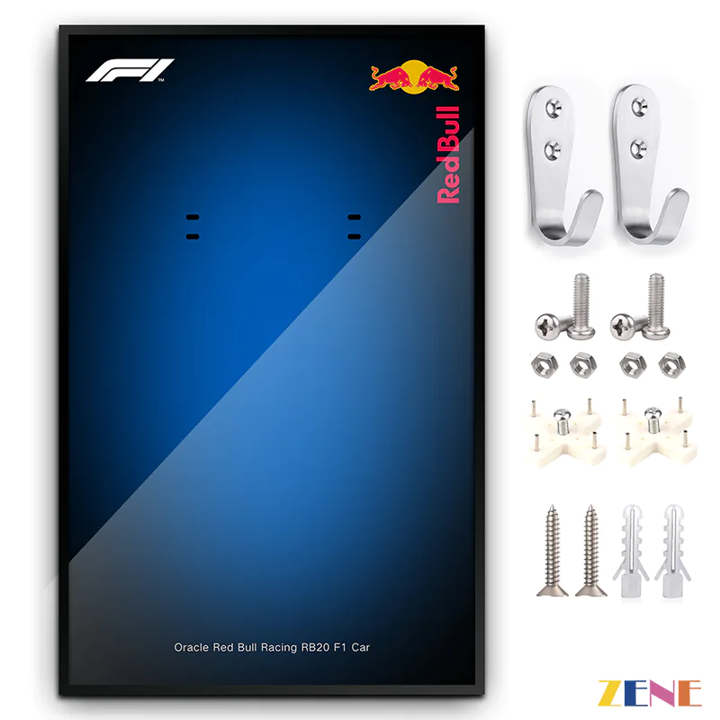 Frame Display Board for F1 Cars (Ferrari, Red Bull, Mercedes-AMG) Technics' Photo - Image 7
