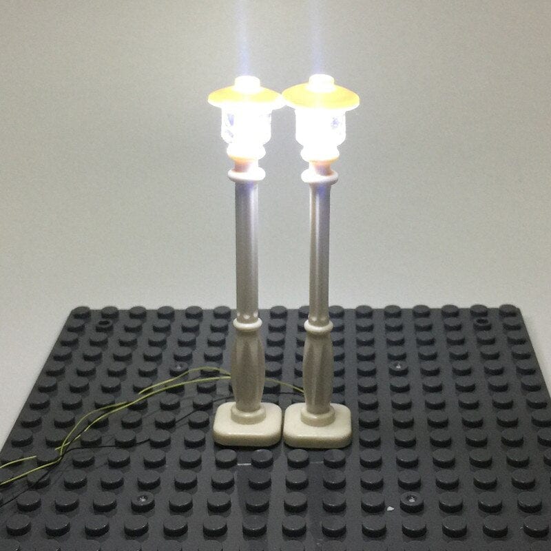 Light Kit for MOC Accessory LED Lamp Post Street Light / Spotlight / Traffic Light For City Series Bricks Block Model - Image 13