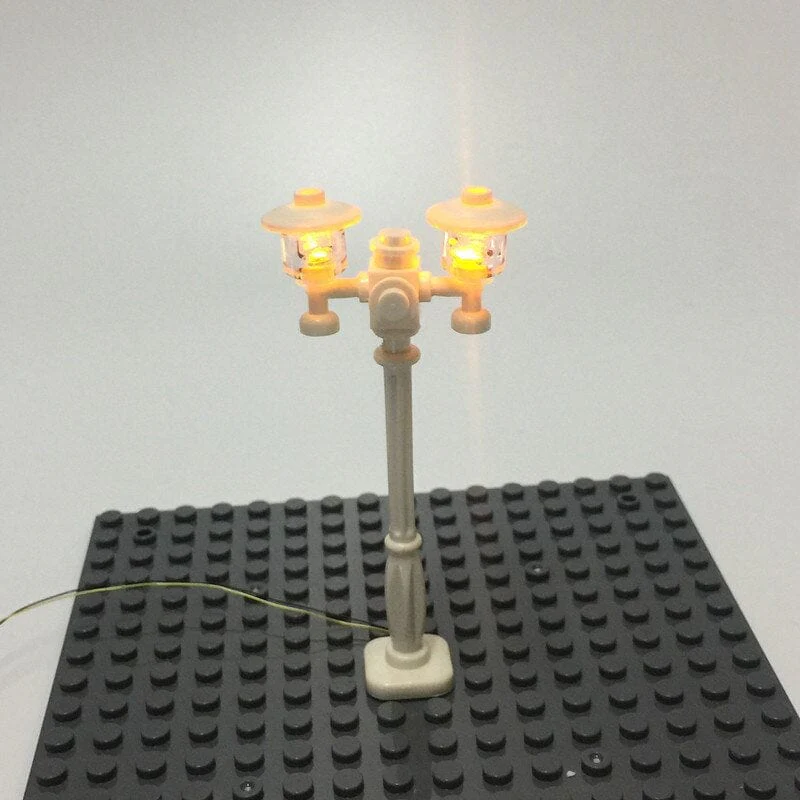 Light Kit for MOC Accessory LED Lamp Post Street Light / Spotlight / Traffic Light For City Series Bricks Block Model - Image 14