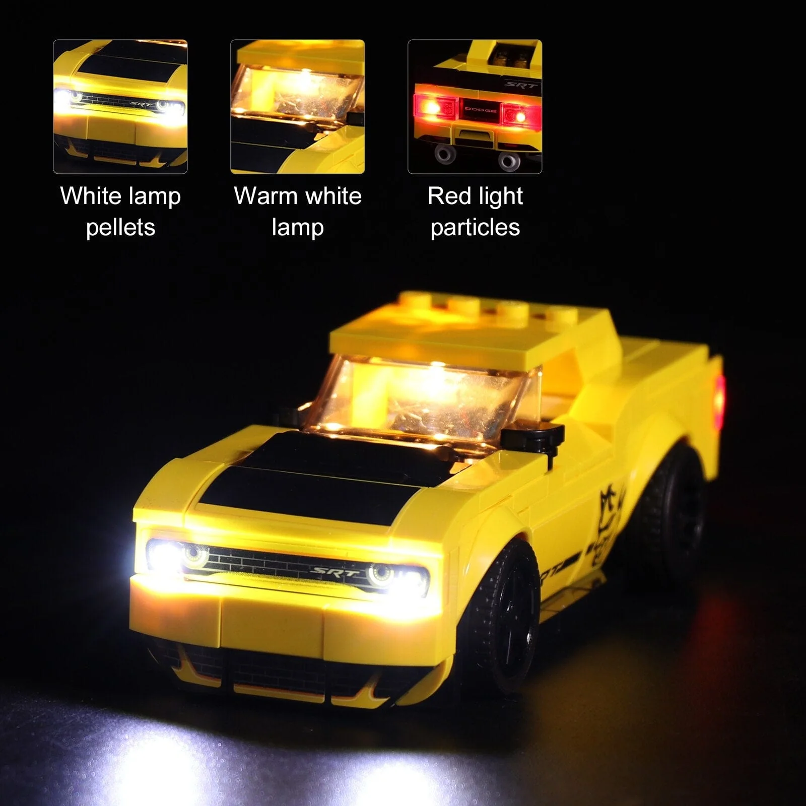 Light Kit for Dodge Challenger SRT Demon Charger R/T #75893 - Image 2
