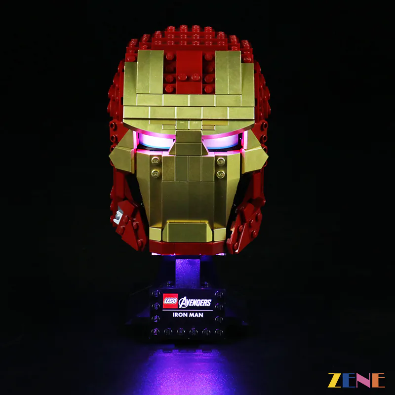 Light Kit for Iron Men Helmet #76165 - Image 3