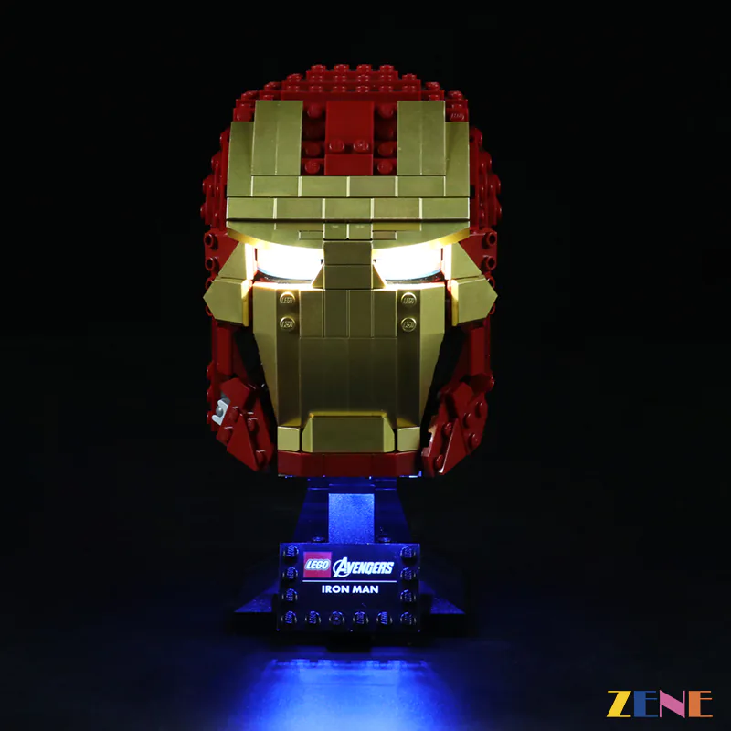 Light Kit for Iron Men Helmet #76165 - Image 5