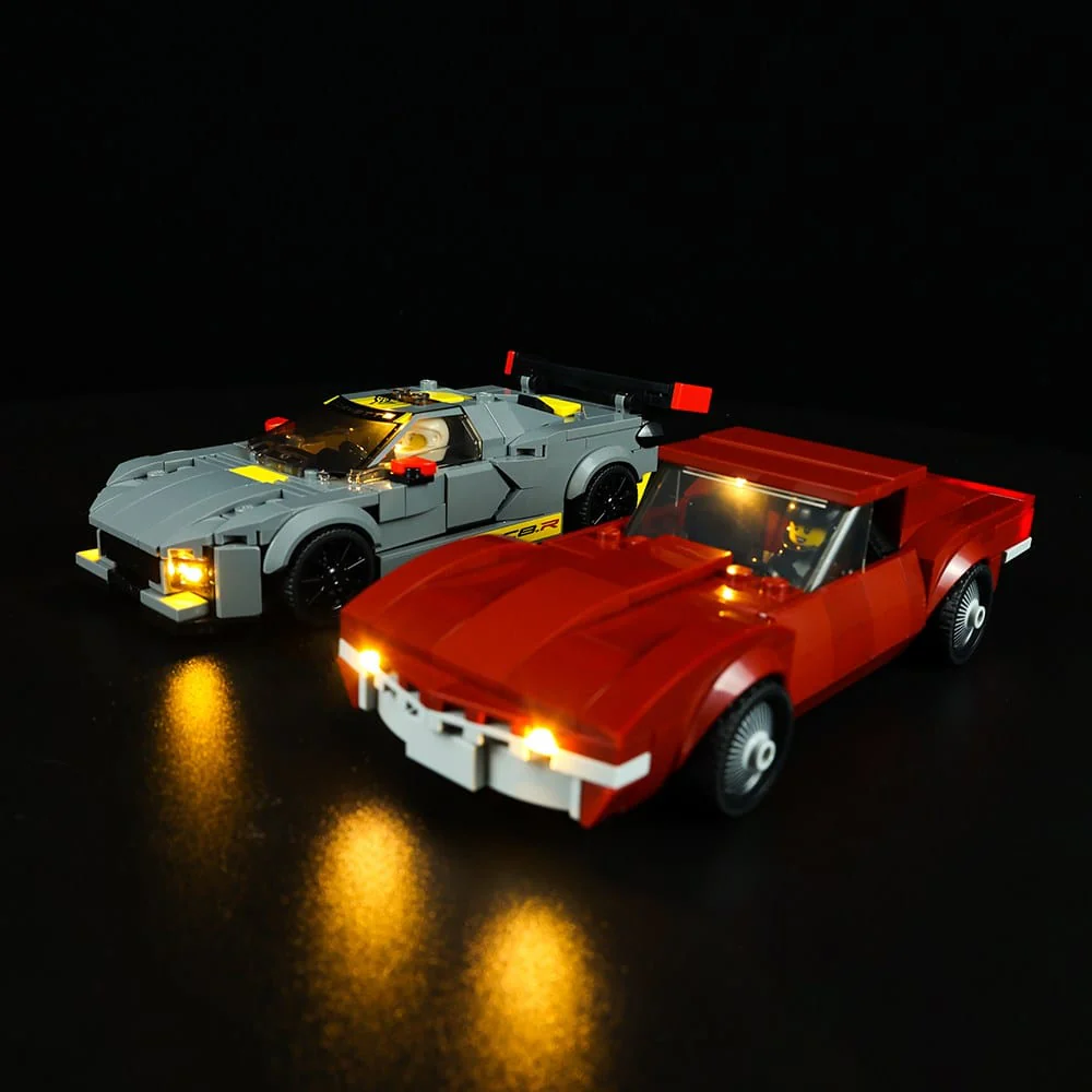 Light Kit for Chevrolet Corvette C8.R Race Car and 1968 Chevrolet Corvette #76903 - Image 5