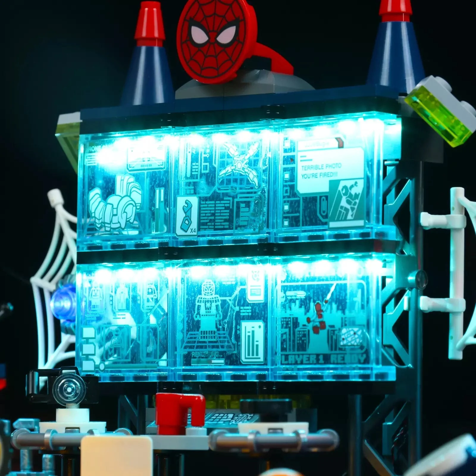 Light Kit for Attack on the Spider Lair #76175 - Image 2