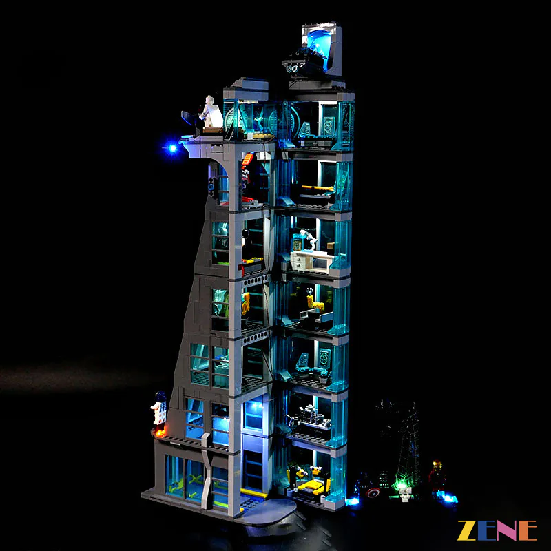 Light Kit for Avenger Tower Battle #76166