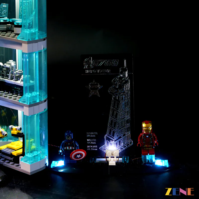 Light Kit for Avenger Tower Battle #76166 - Image 2