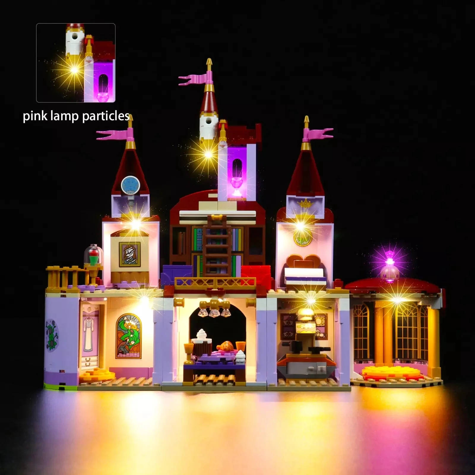 Light Kit for Belle and the Beast's Castle #43196 - Image 6