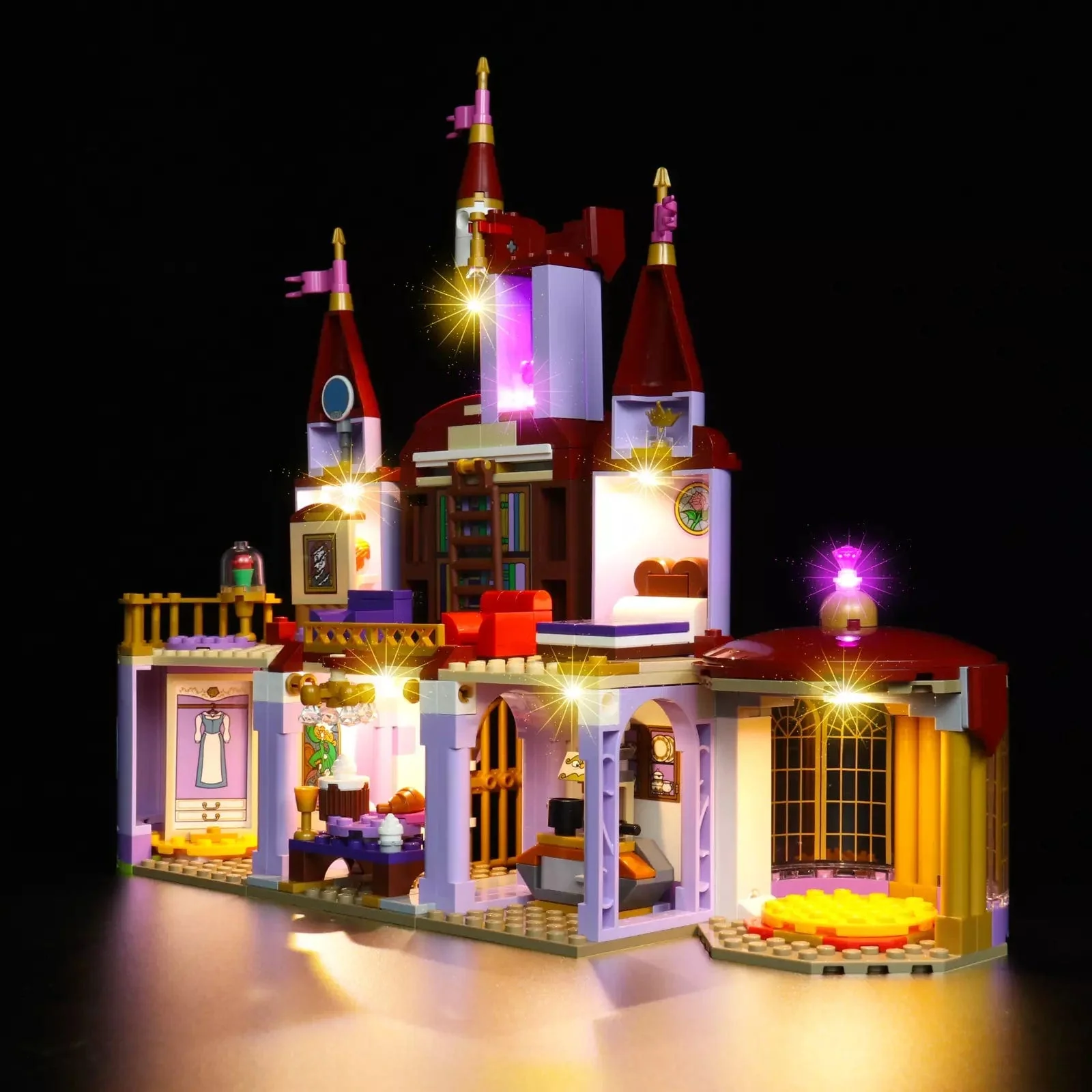 Light Kit for Belle and the Beast's Castle #43196 - Image 7