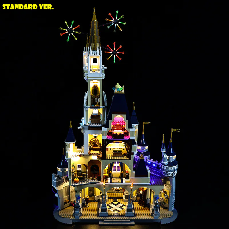 Light Kit for Cinderella Princess Castle #71040 - Image 4