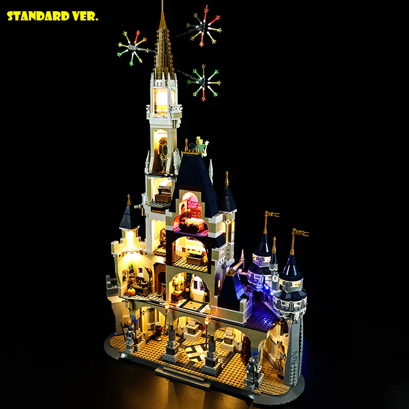 Light Kit for Cinderella Princess Castle #71040 - Image 5