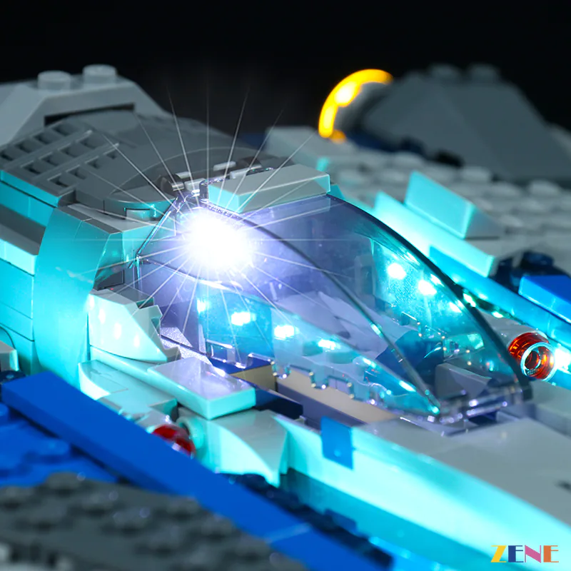 Light Kit for Mandalorian Starfighter™ #75316 - Image 5