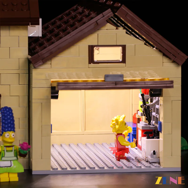 Light Kit for The Simpsons™ House #71006 - Image 5
