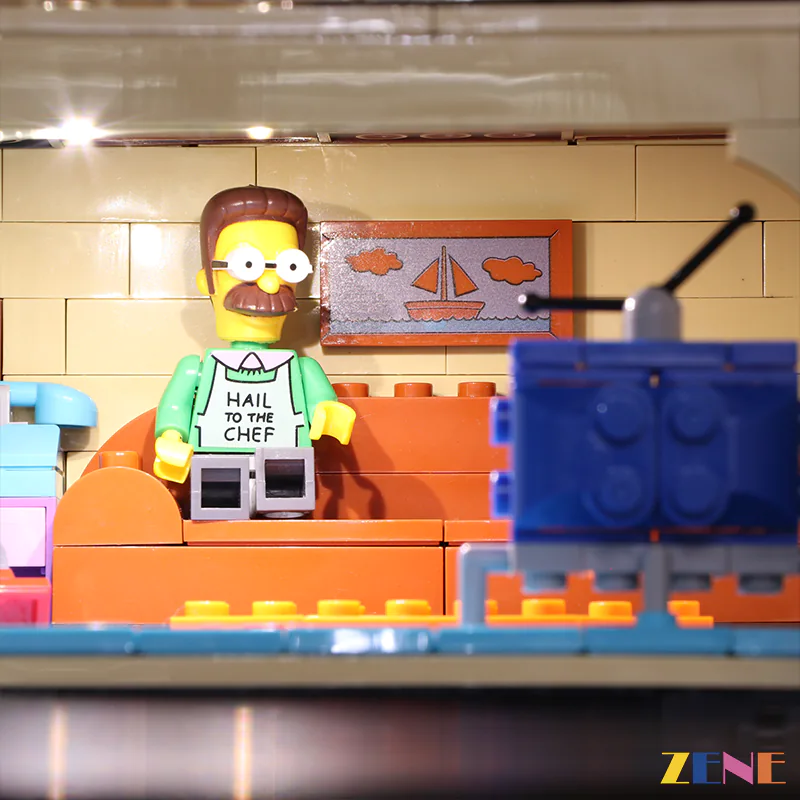 Light Kit for The Simpsons™ House #71006 - Image 7