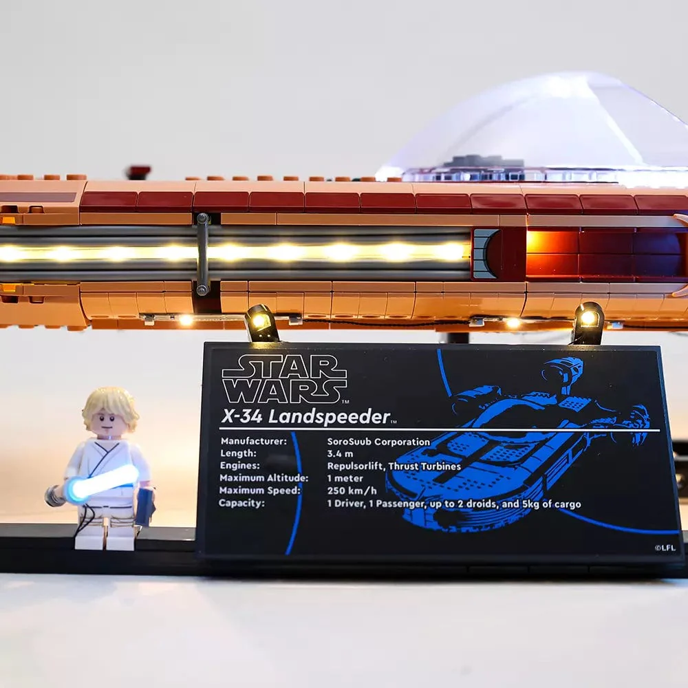 Light Kit for Luke Skywalker’s Landspeeder™ #75341 (Ver. 2) - Image 4