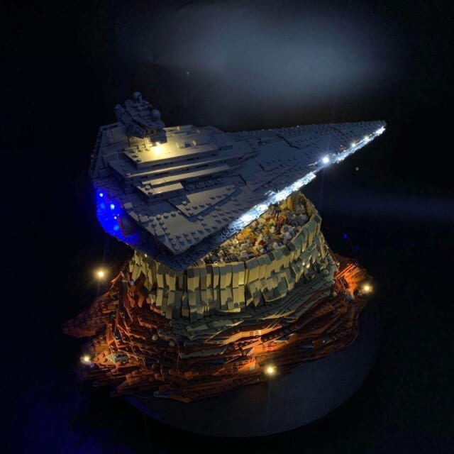Light Kit for Jedha City and Empire Spaceship #21007 - Image 4