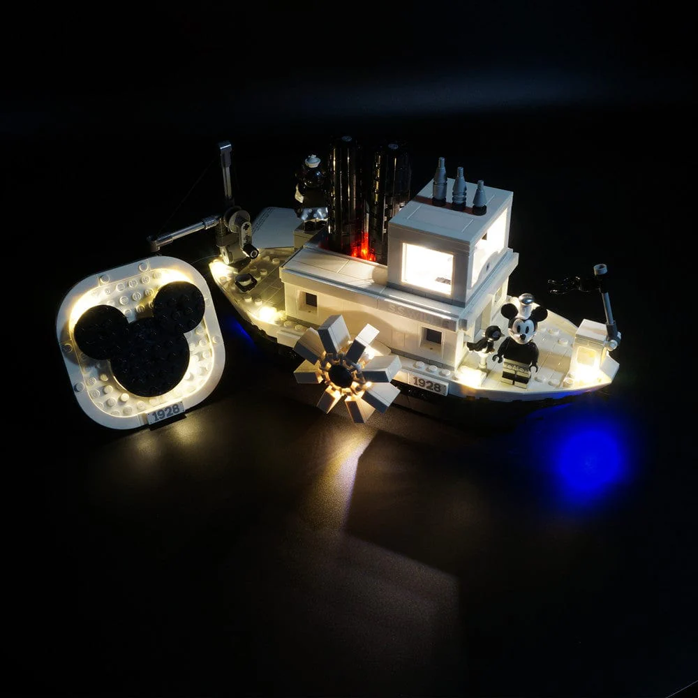 Light Kit for Ideas Steamboat Willie #21317 - Image 3