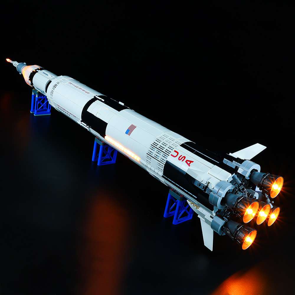 Light Kit for Apollo Saturn V #92176 #21309