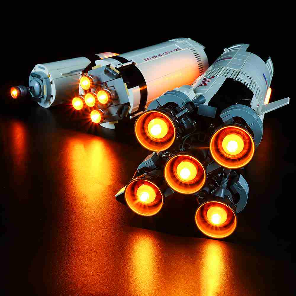 Light Kit for Apollo Saturn V #92176 #21309 - Image 2