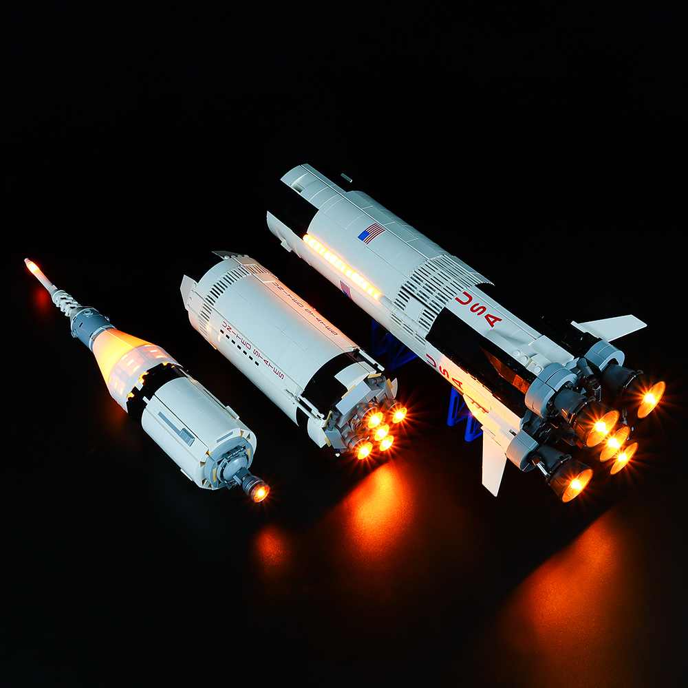 Light Kit for Apollo Saturn V #92176 #21309 - Image 4
