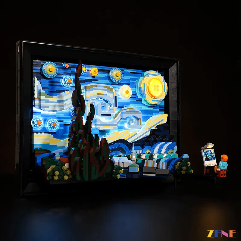 Light Kit for The Starry Night #21333 (Ver. 2) - Image 5