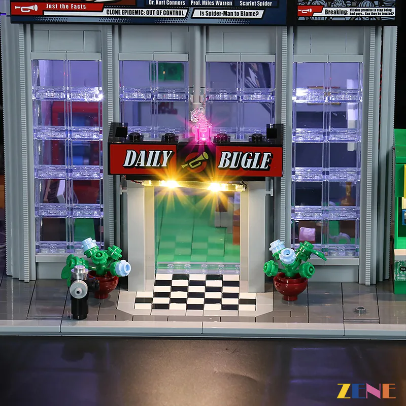 Light Kit for Daily Bugle #76178 - Image 3