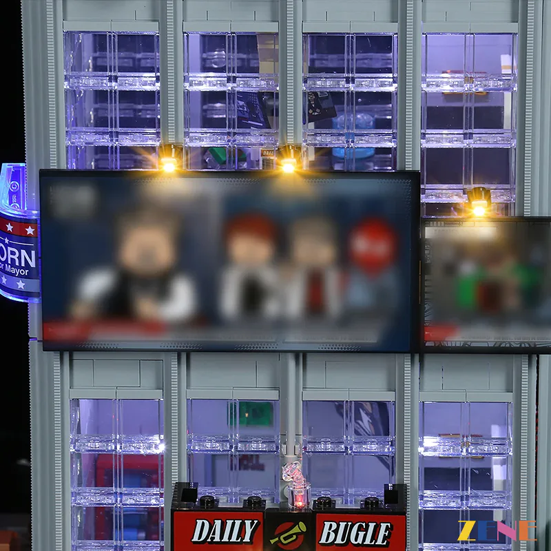 Light Kit for Daily Bugle #76178 - Image 4