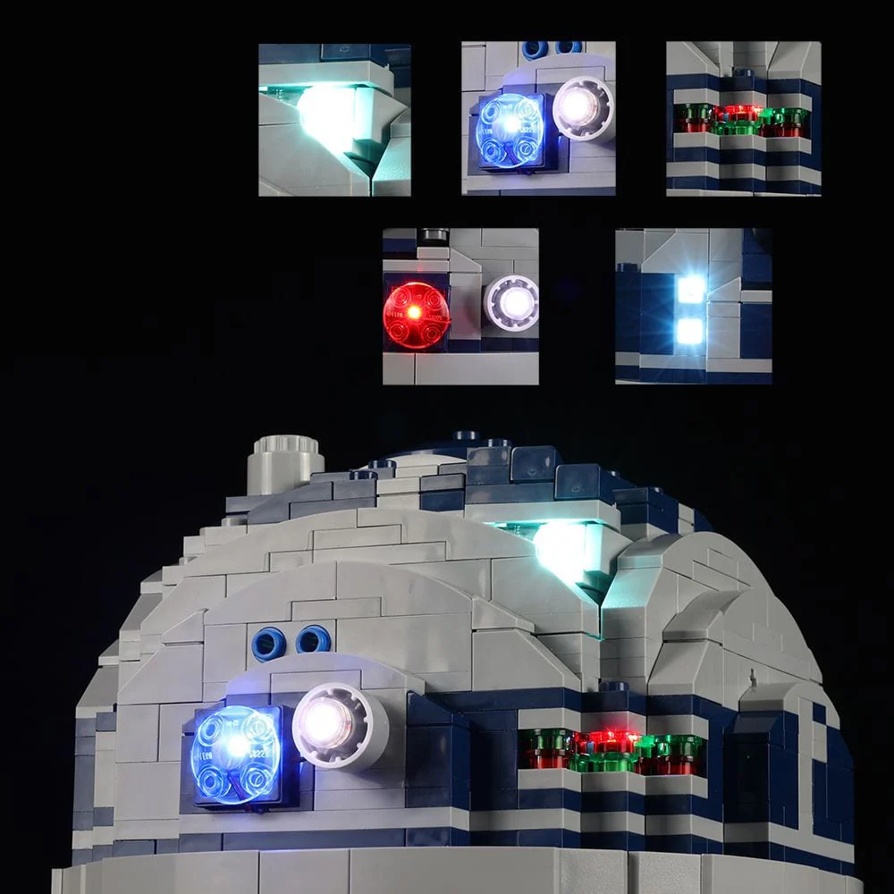 Light Kit for Star Wars™ R2-D2™ #75308 - Image 2