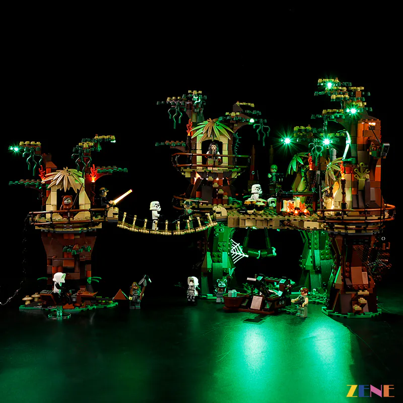 Light Kit for Star Wars Ewok Village #10236