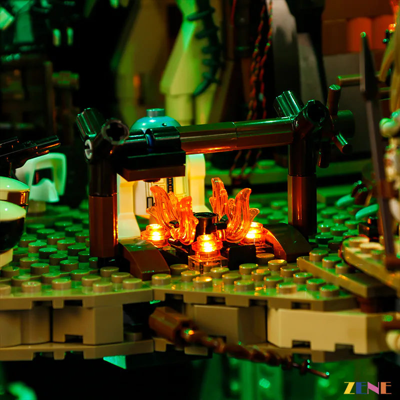 Light Kit for Star Wars Ewok Village #10236 - Image 2