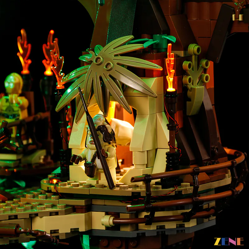 Light Kit for Star Wars Ewok Village #10236 - Image 3