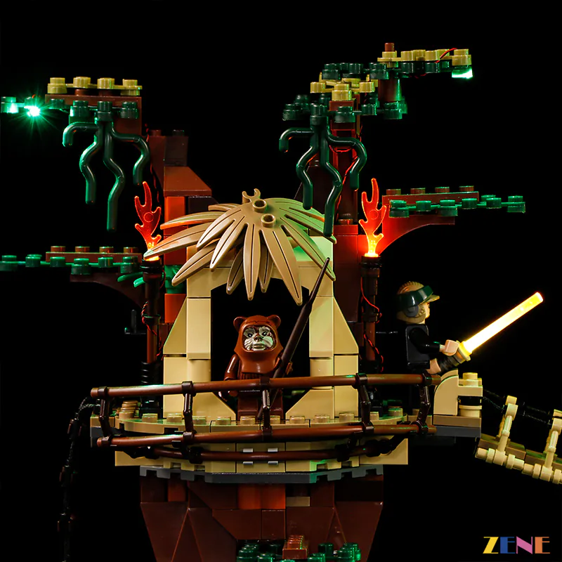Light Kit for Star Wars Ewok Village #10236 - Image 5