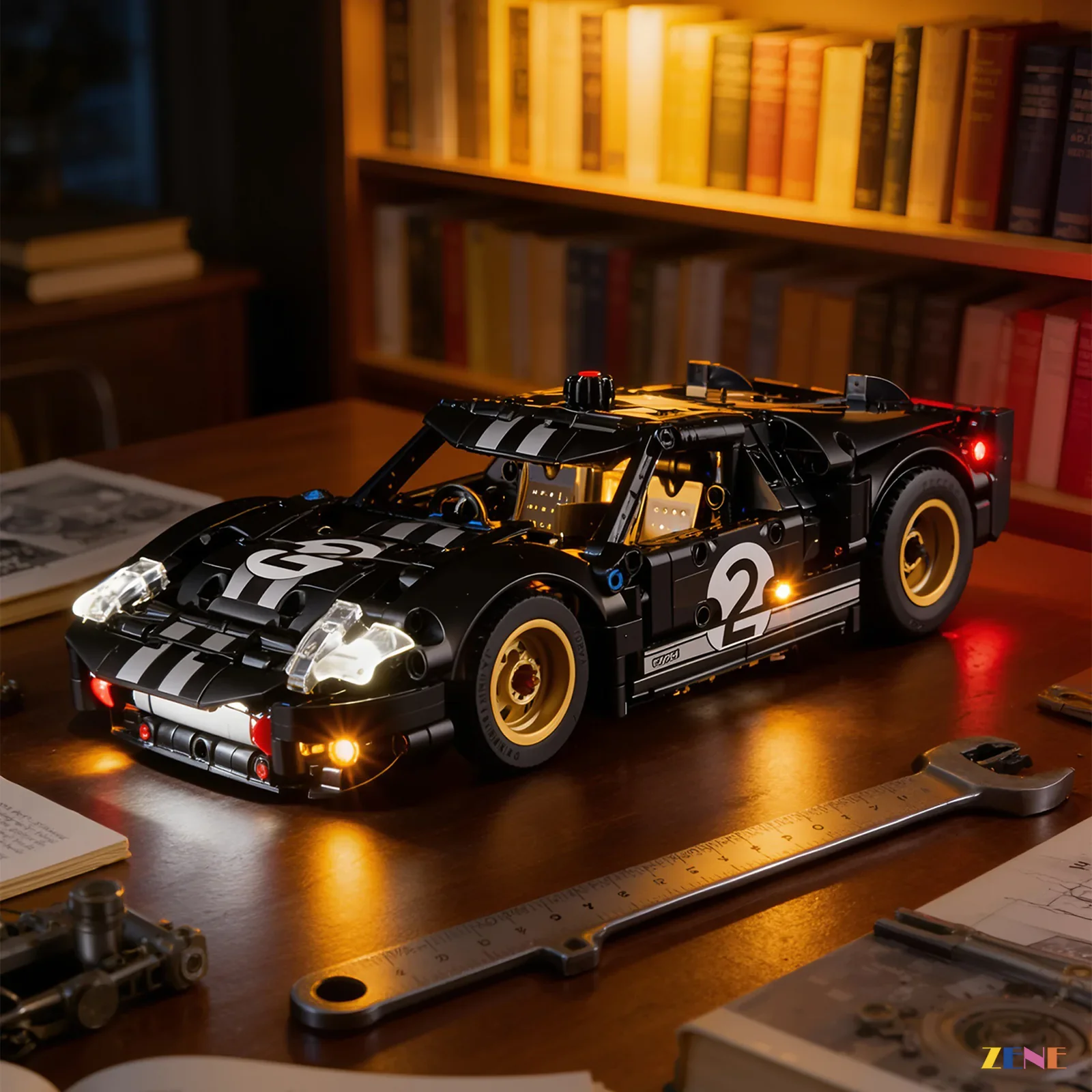 Light Kit for 1966 Ford GT40 MKII Race Car #42223
