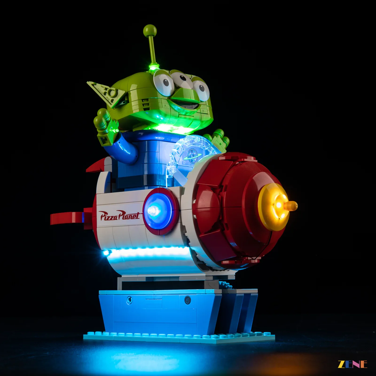 Light Kit for Alien with Pizza Planet Rocket Ride #43307 - Image 6