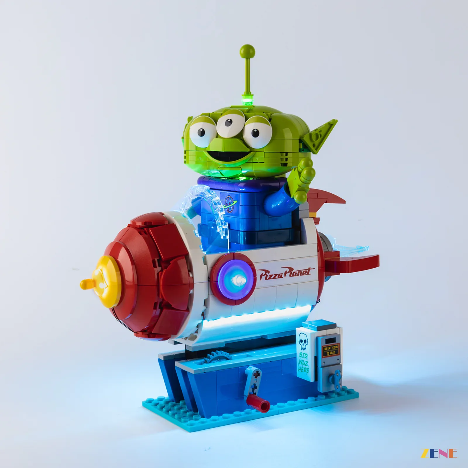 Light Kit for Alien with Pizza Planet Rocket Ride #43307 - Image 7
