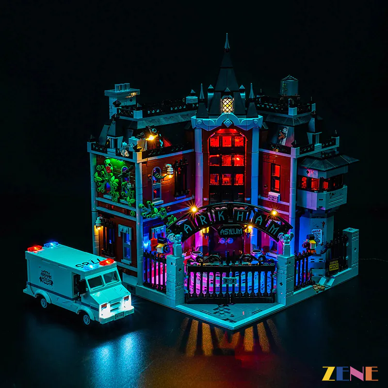 Light Kit for Arkham Asylum #76300 - Image 11