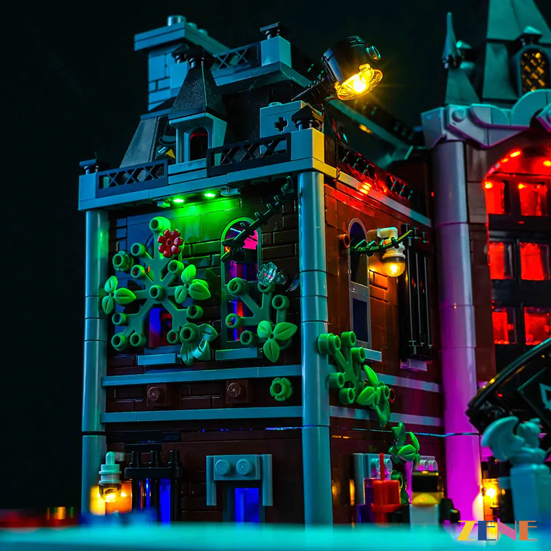 Light Kit for Arkham Asylum #76300 - Image 12
