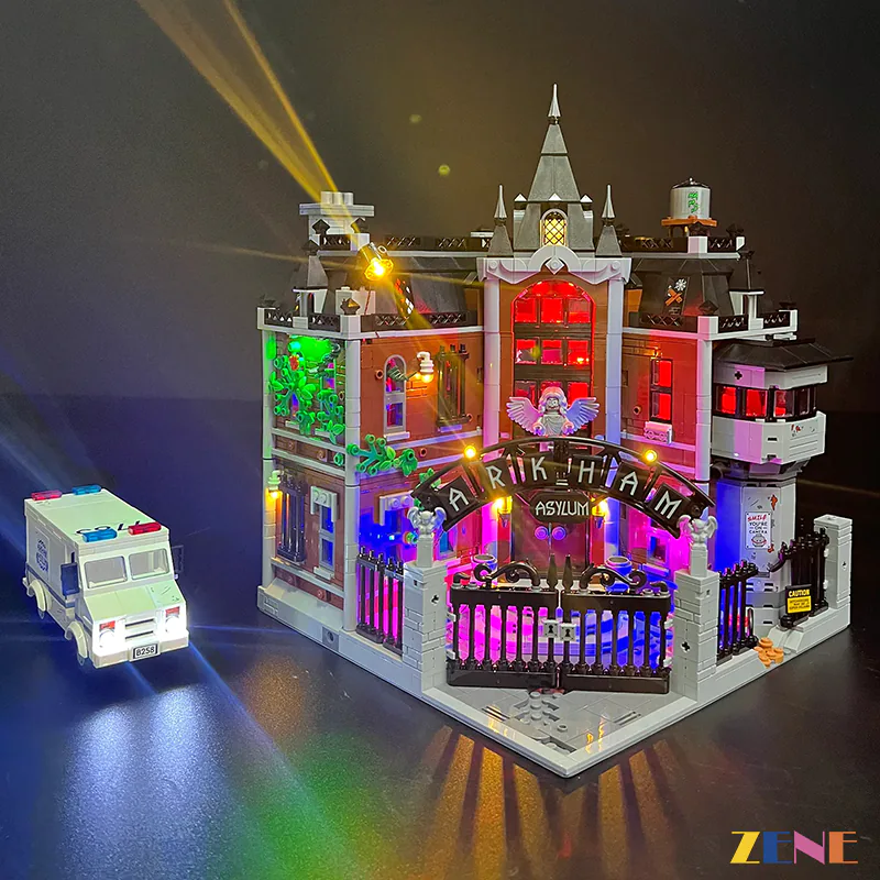 Light Kit for Arkham Asylum #76300 - Image 3