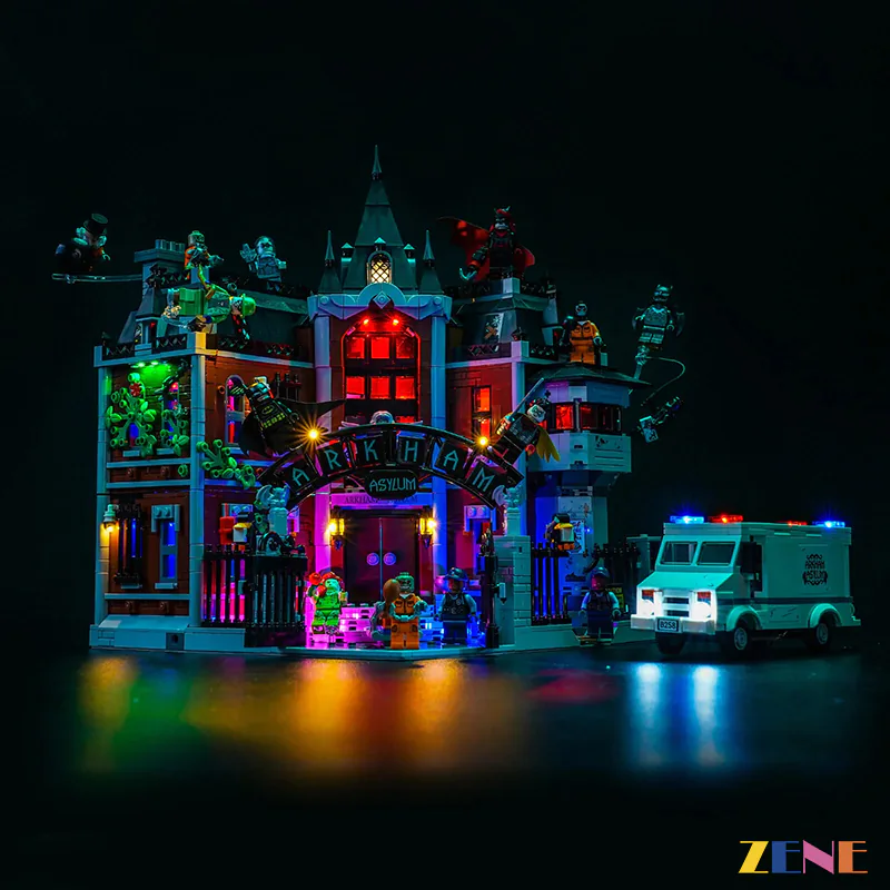 Light Kit for Arkham Asylum #76300 - Image 6
