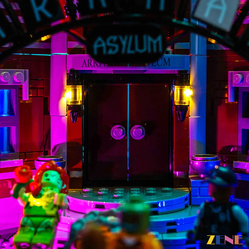 Light Kit for Arkham Asylum #76300 - Image 9