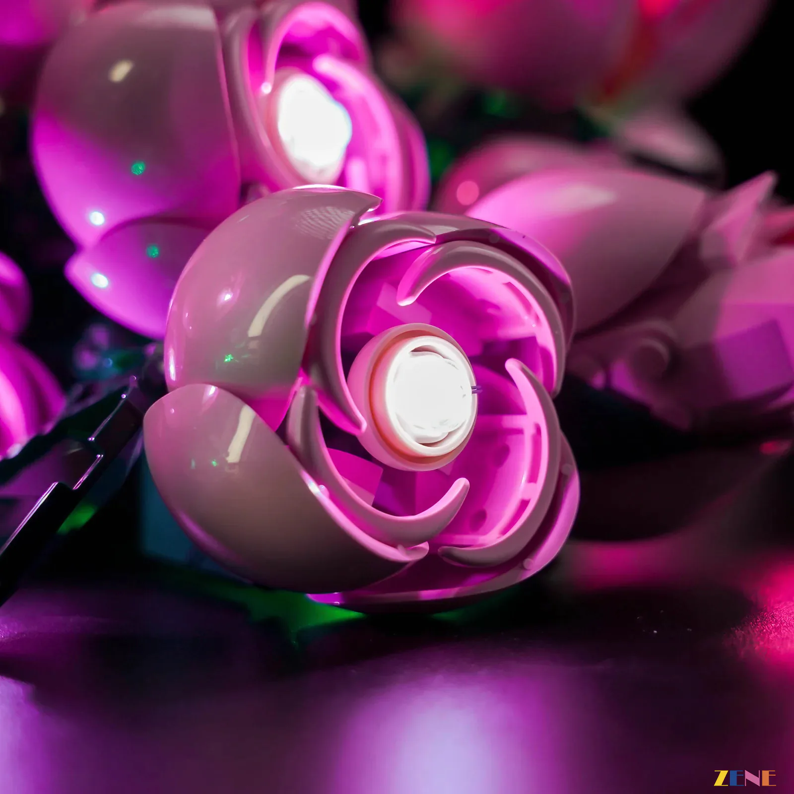 Light Kit for Bouquet of Pink Roses #10374 - Image 4