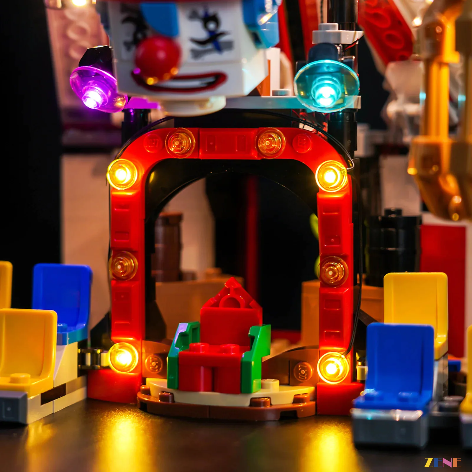 Light Kit for Buggy the Clown's Circus Tent #75637 - Image 8