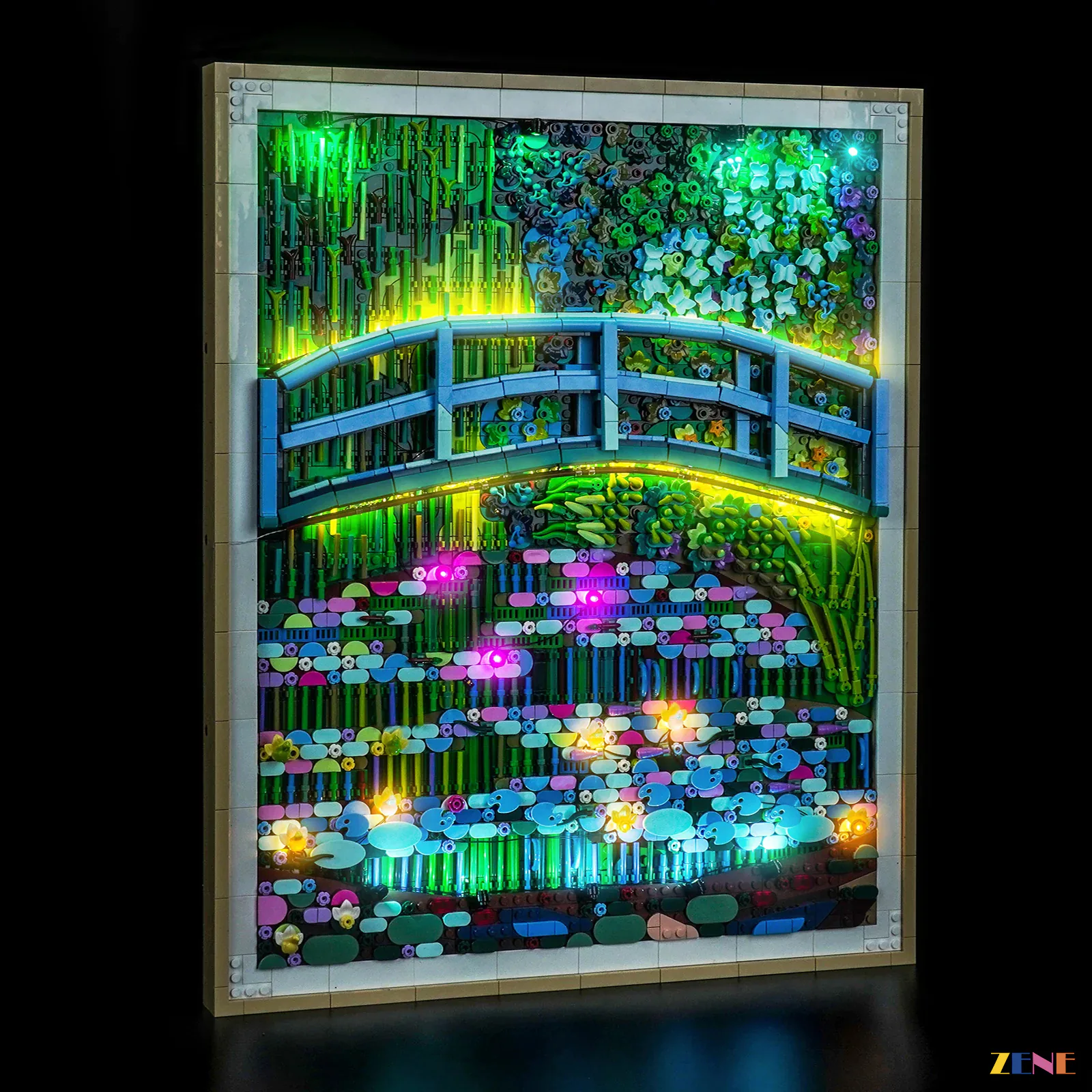 Light Kit for Claude Monet – Bridge over a Pond of Water Lilies #31220 - Image 4