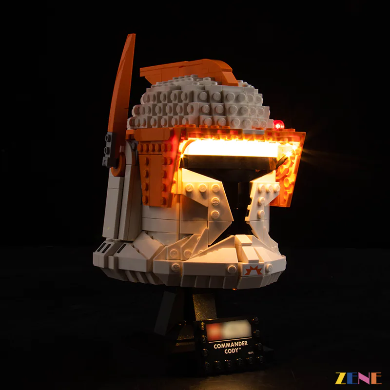 Light Kit for Clone Commander Cody Helmet #75350 - Image 3