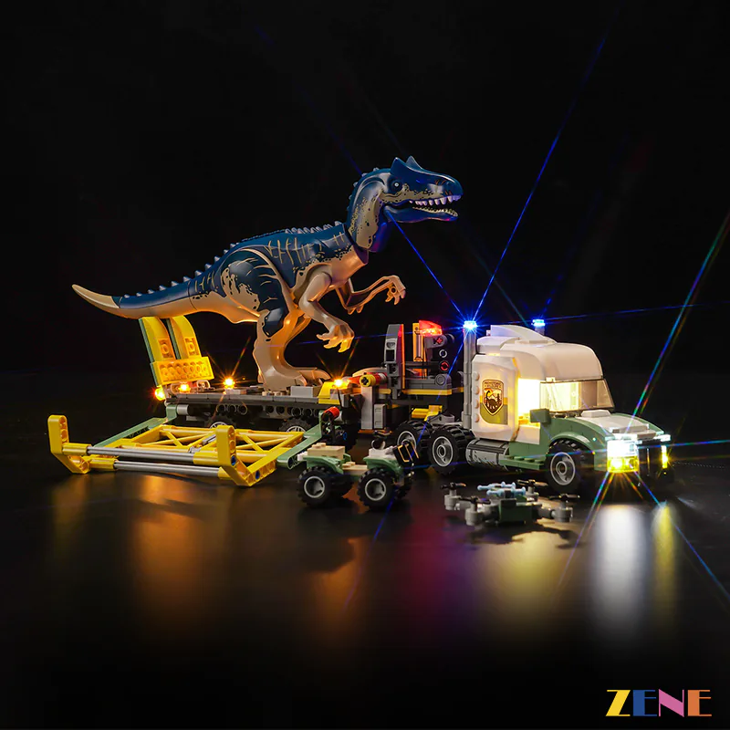 Dinosaur Missions: Allosaurus Transport Truck #76966 - Image 3