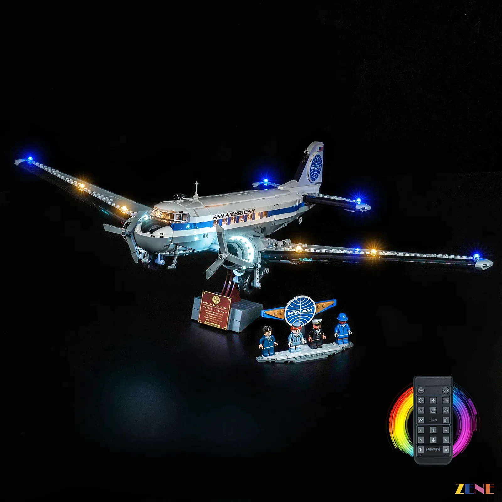 Light Kit for Douglas DC-3 PAN AM Airliner #11378 - Image 2