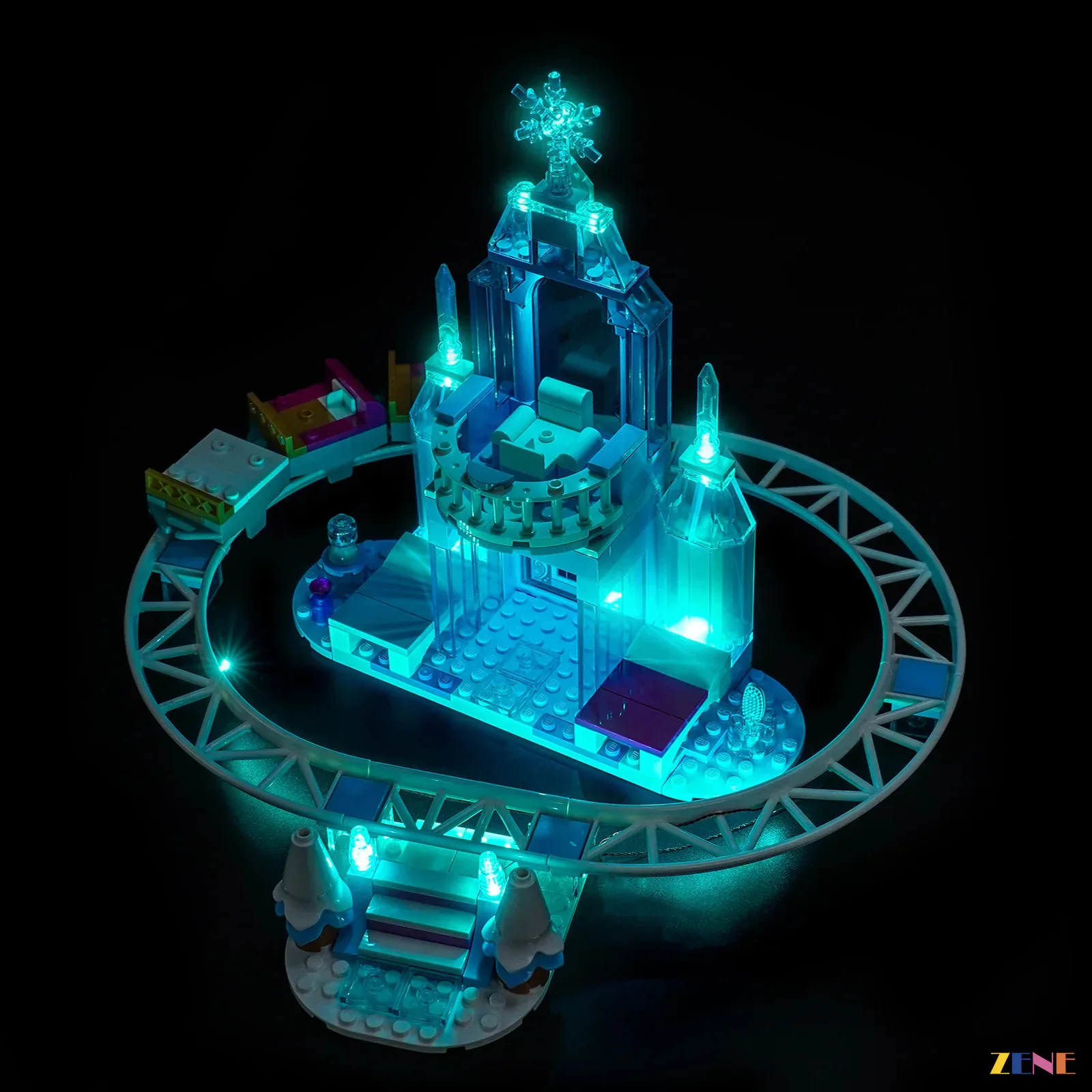 Light Kit for Elsa's Ice Castle & Snow Ride Adventure #43281 - Image 3