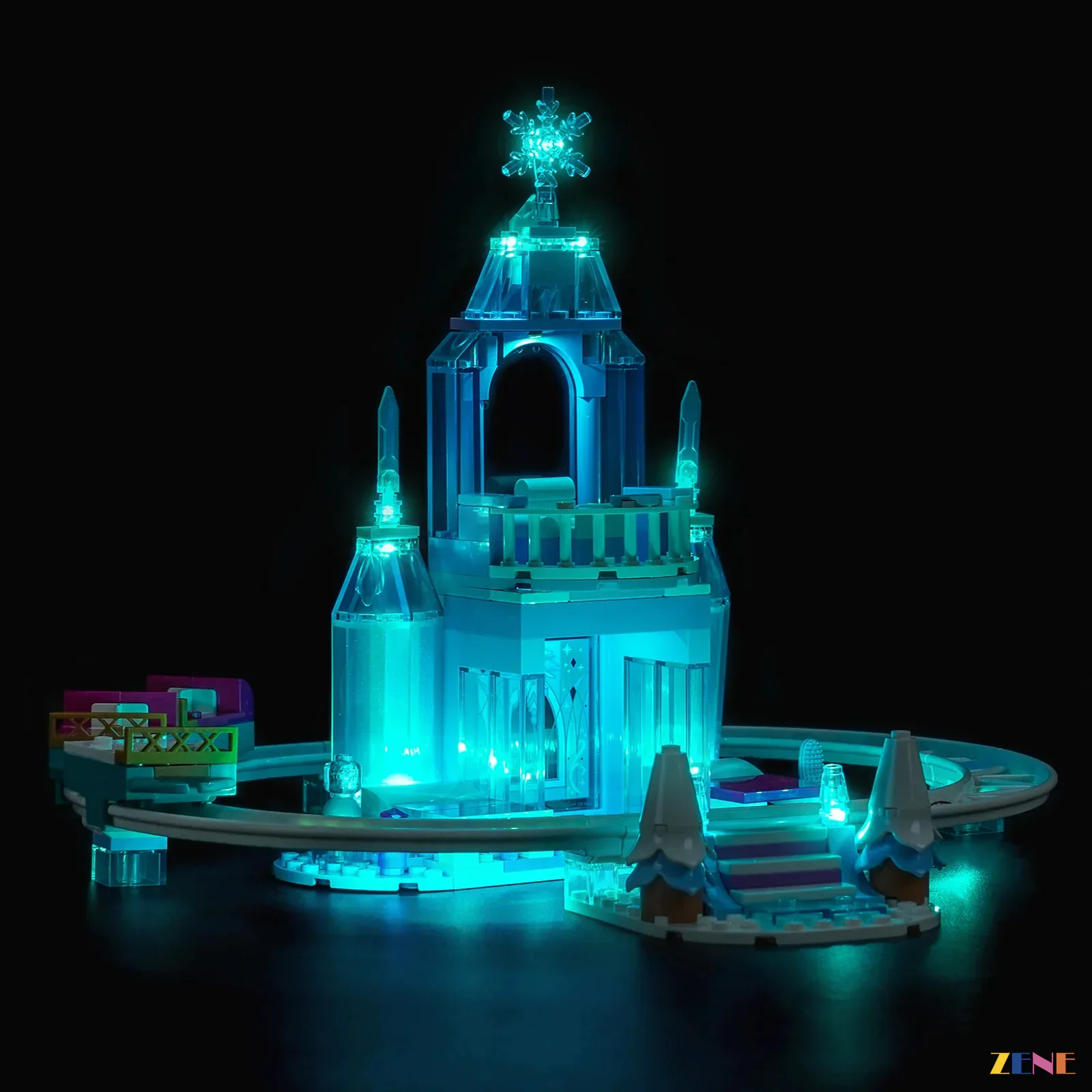 Light Kit for Elsa's Ice Castle & Snow Ride Adventure #43281 - Image 5