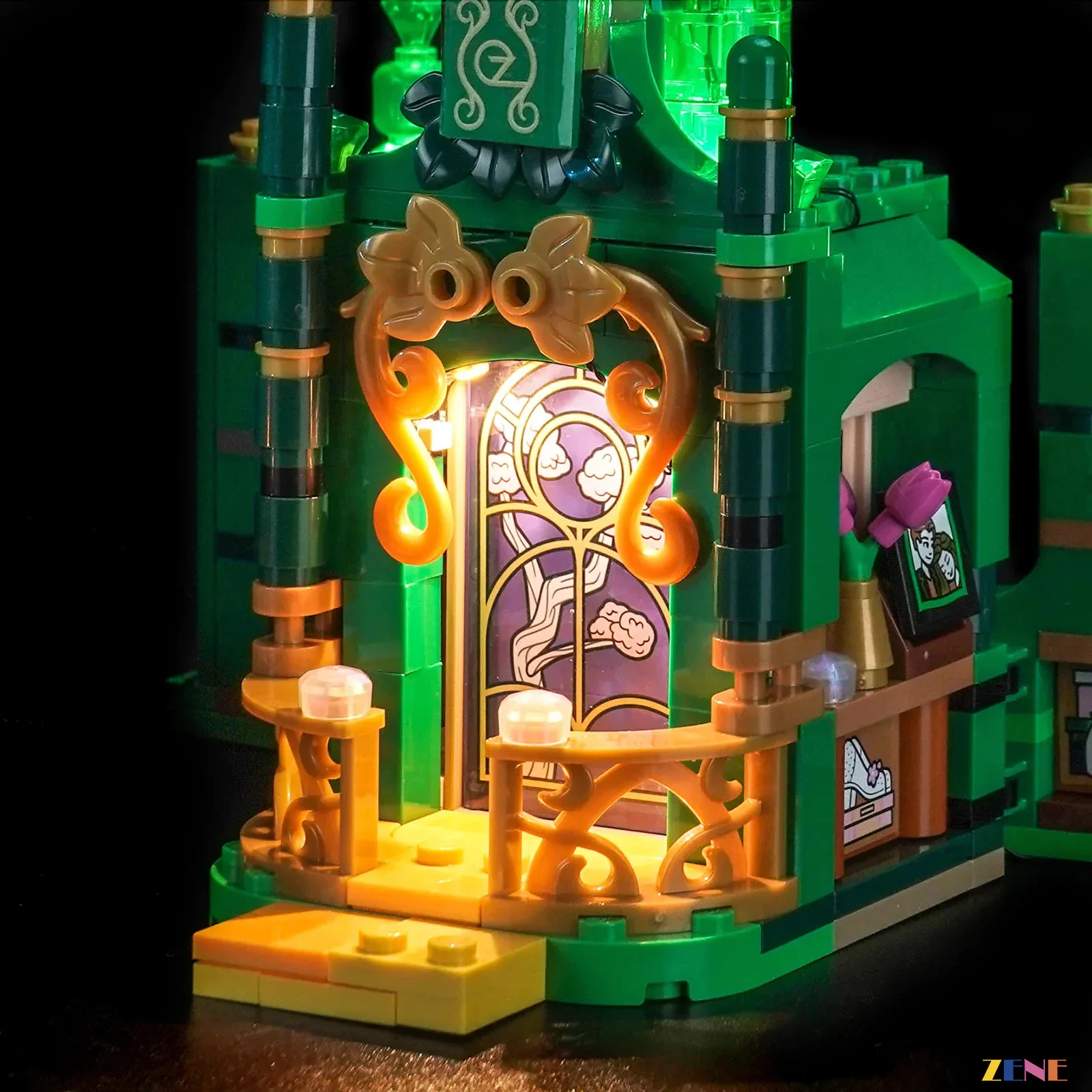 Light Kit for Emerald City & Kiamo Ko Castle #75689 - Image 11