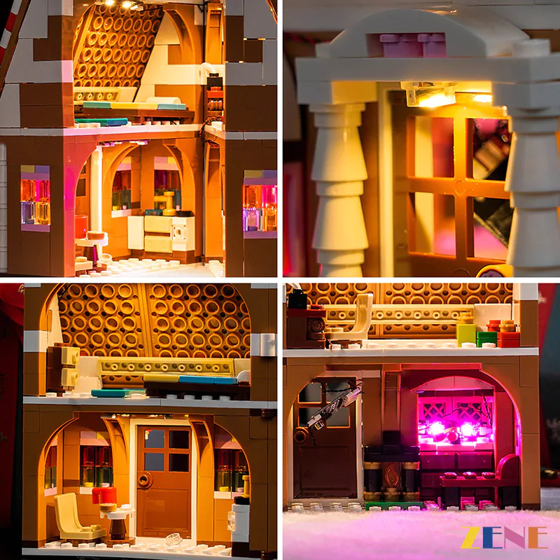 Light Kit for Festive Gingerbread House #40809 - Image 12