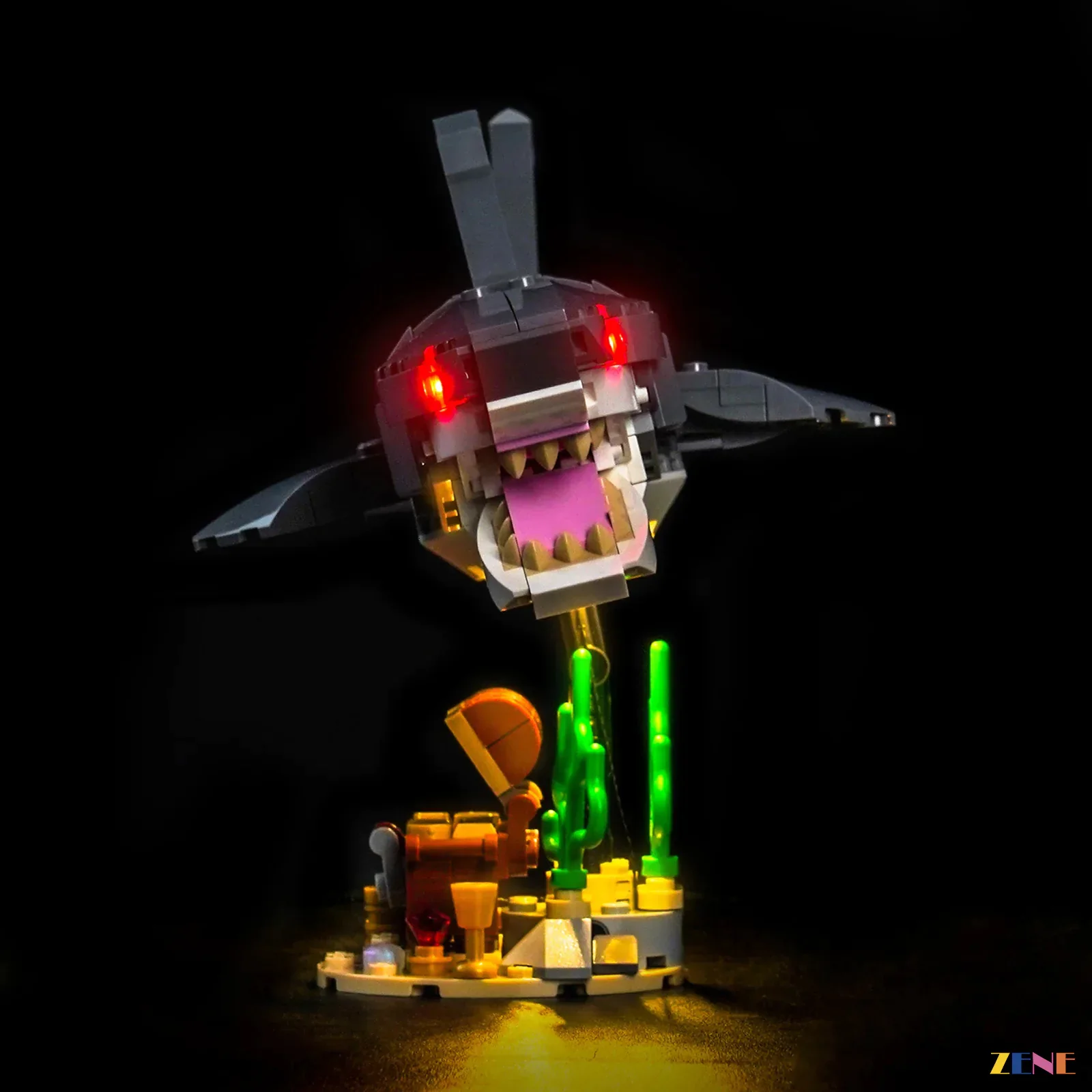 Light Kit for Fierce Shark with a Treasure Chest #31381 - Image 4